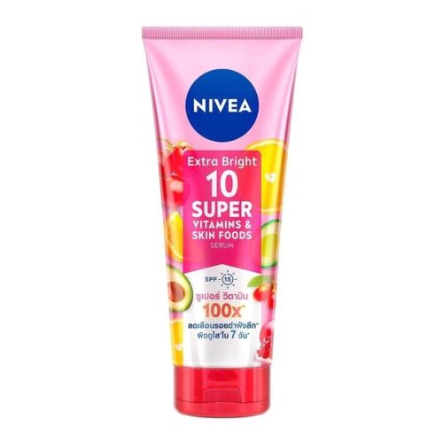 3x NIVEA Extra Bright 10 Super Vitamin & Skin Foods Serum reduziert dunkle Flecken 520ml - Bild 3 von 5