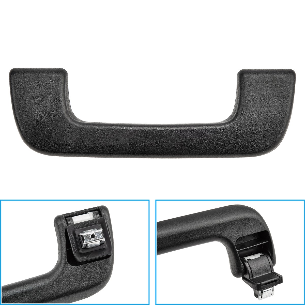 8K0857607B Front Black Roof Grab Grip Handle Audi A6 C7 A7 S6 S7