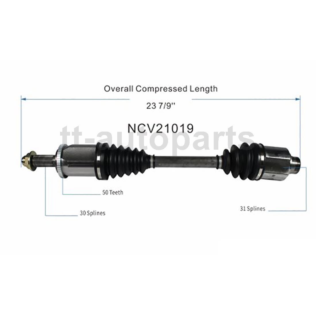 For 1991-2005 Acura NSX GSP CV Axle Joint Shaft Assembly Rear Right