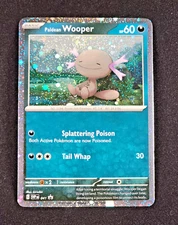Paldean Wooper SVP 041 Black Star Promo - Cosmos Holo - Pokemon TCG Card Mint NM