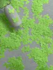 Butterfly 1 Neon Green Nail Glitter  1 TSP  Gel Nail Art  Acrylic