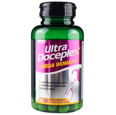 ULTRADOCEPLEX MEGA WOMAN + BOOSTER VITAMINS ANTI-STRESS 50 TABS