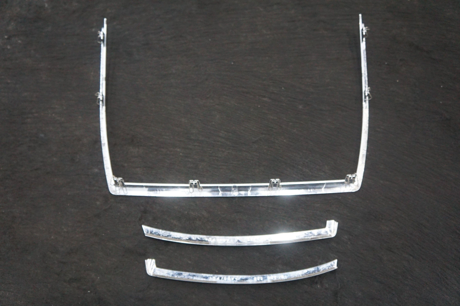 Set 3 Center Dashboard Chrome Trim 51459158775 Rolls Royce Ghost Series I 09-14
