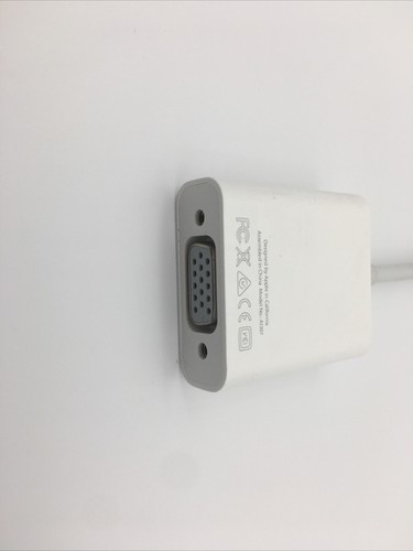 Apple OEM Original (A1307) Mini DisplayPort to VGA Adapter - White (MB572Z/B) - Picture 4 of 5
