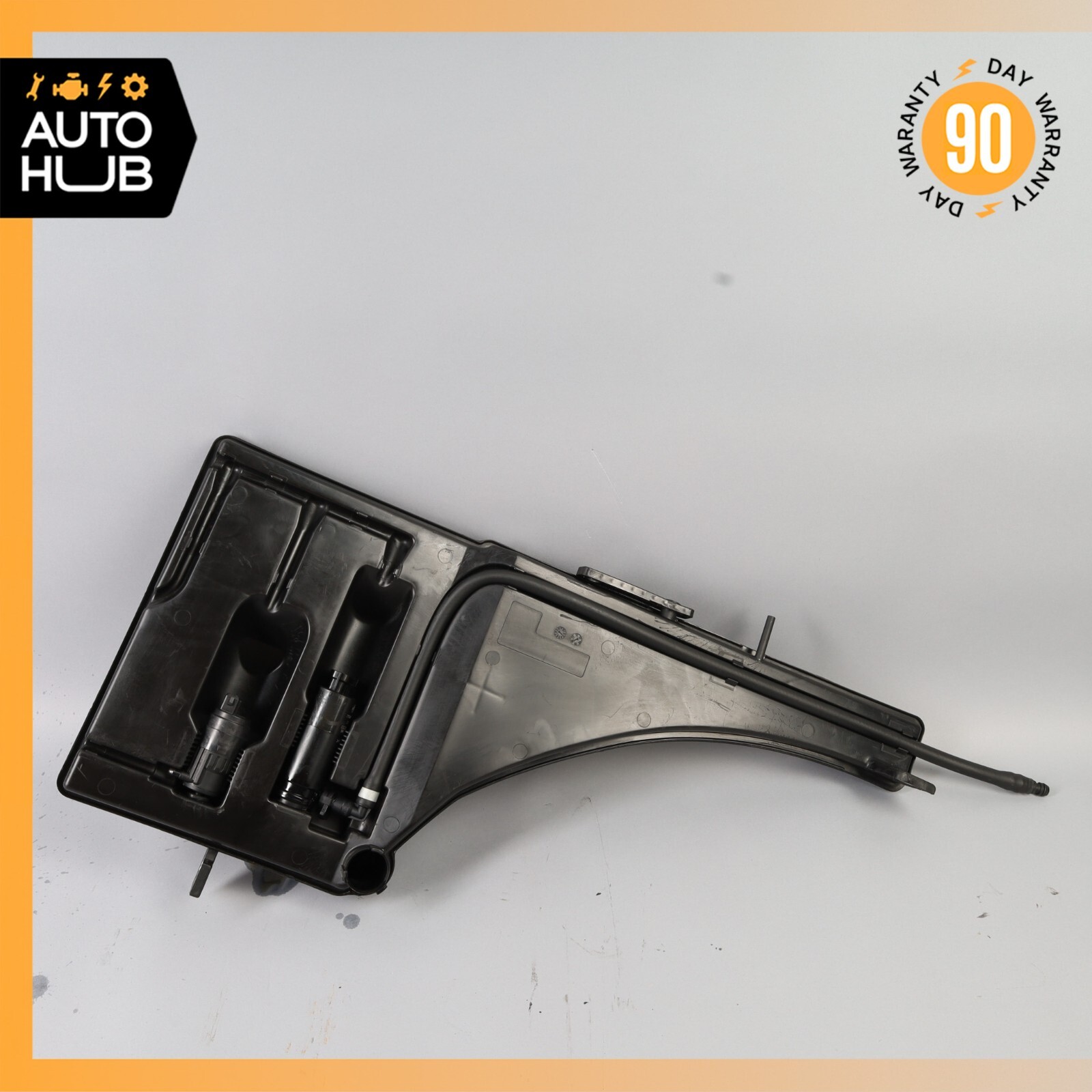 14-22 Maserati Ghibli Headlight Windshield Washer Bottle Tank 670001648 OEM 51k