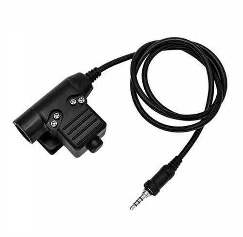 1PCS Headset U94-7R PTT Connector For VX6R VX7R VX-120 VX127 FT270 FT270R Radio - Zdjęcie 3 z 5