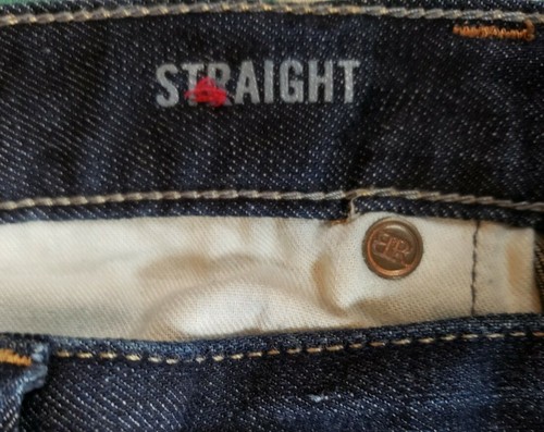 Banana Republic Straight Leg Stretch Denim Jeans Women's Size 27P x L30 - Picture 6 of 6