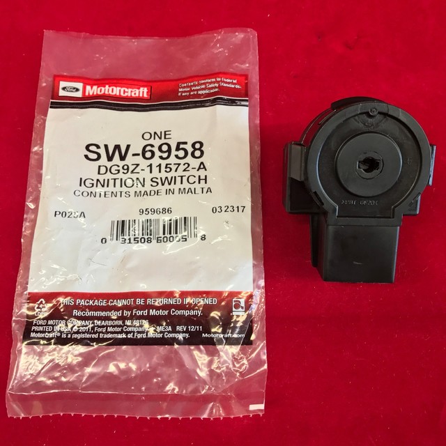 Ignition Starter Switch Motorcraft SW6958 for sale online eBay