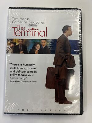 The Terminal (DVD, 2004, Full Frame) Brand New Sealed