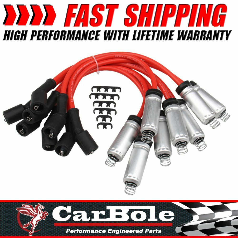 748UU,12622553,12656210 Spark Plug Wire kit W/Heat Shield Round