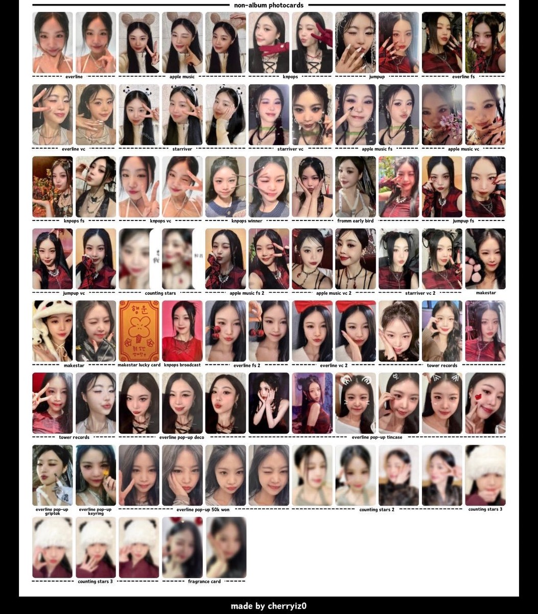 SEO SOOJIN AGASSY NON-ALBUM POB FANSIGN LUCKY DRAW PHOTOCARD OFFICIAL