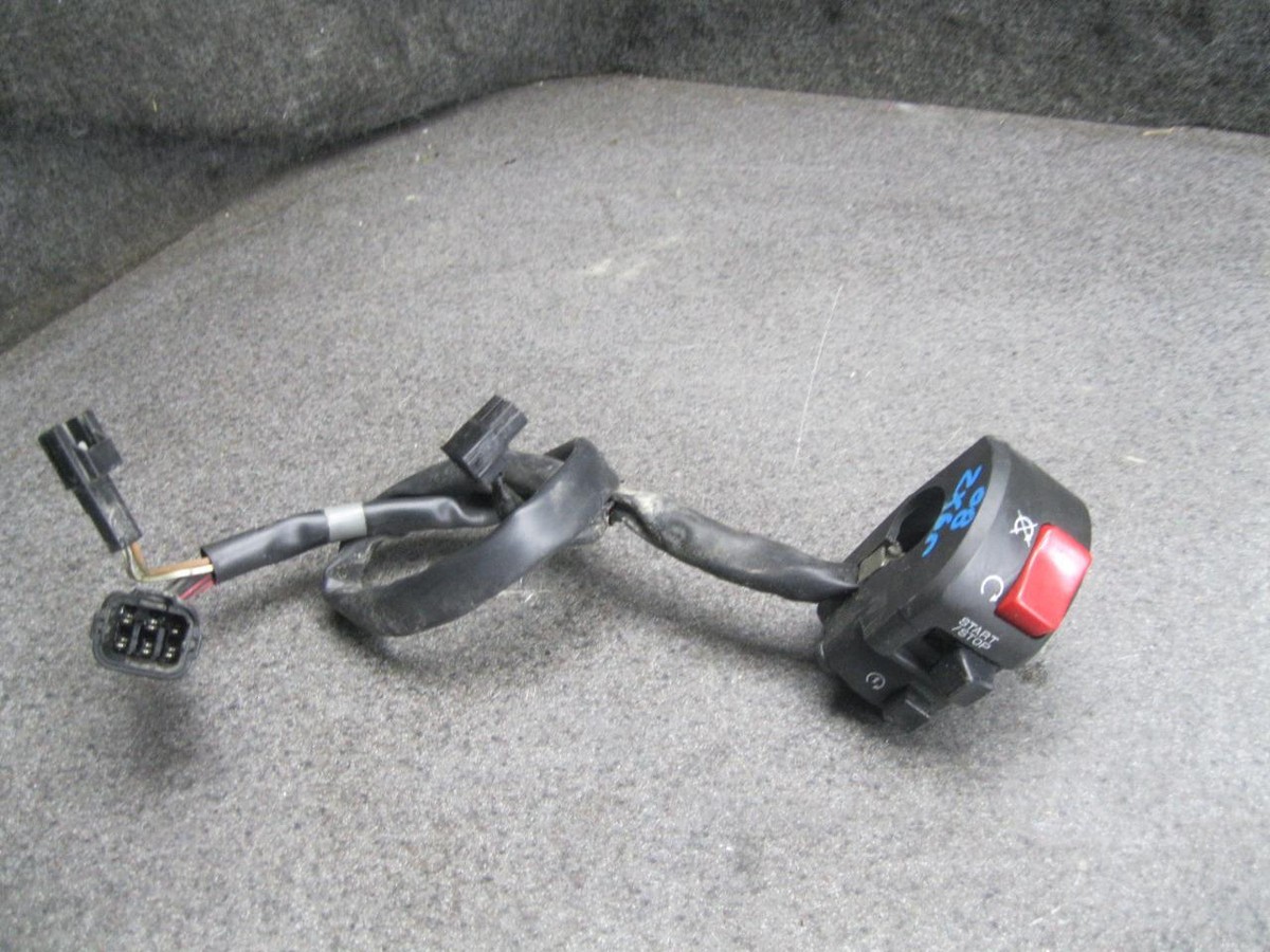 はと 08 Kawasaki Ninja ZX-6R ZX6-R ZX6R Right Starter Kill Switch