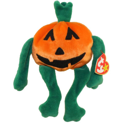 TY Beanie Baby - PUMKIN' the Pumpkin (4 inch) - MWMTs Stuffed Animal Toy