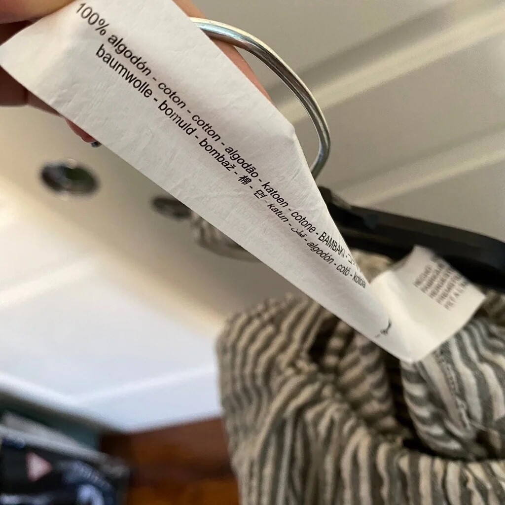 Zara Basic Fall Spring Summer Gray & White Stripe… - image 11