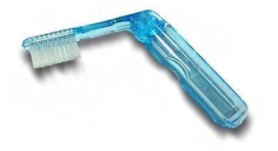 ELINA MED Reisezahnbürste einklappbar für Reise, Camping, Outdoor etc. versch. Farben