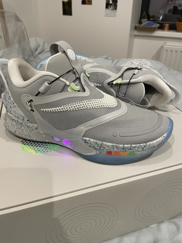 Nike Adapt BB 'Air Mag' Marty Mcfly 2.0 M/W UK7.5 US8.5/10 EUR42 DS CV2441-003 1 - Photo 2/3