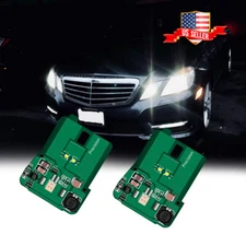 White 6000k LED Parking Position Light For 10-13 Mercedes-Benz W212 E-Class AMG