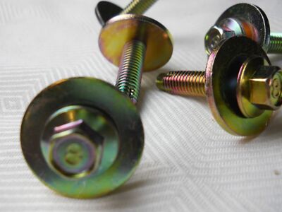 Hex Flange Washer Bolt M8 8mm X 1.25 Coarse X 25mm Thread 25mm Washer  ''5 Bolts''