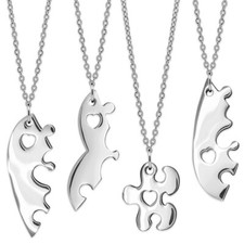 Freundschafts Halskette Set Für Mädchen – Passende Anhänger Für Beste Freundinnen, Als Geschenk