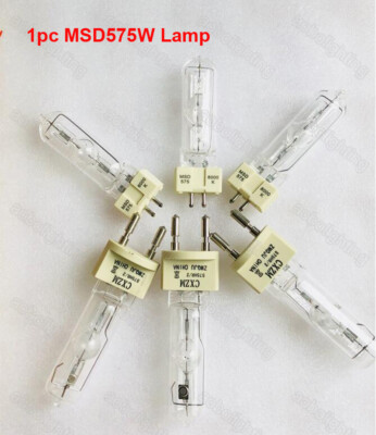 1pc MSR MSD 575W GX9.5 Metal Halide Lamp for Moving Head Sharpy Spot 575W Lights