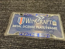 Wincraft Notre Dame Fighting Irish NCAA Laser Cut License Plate Frame