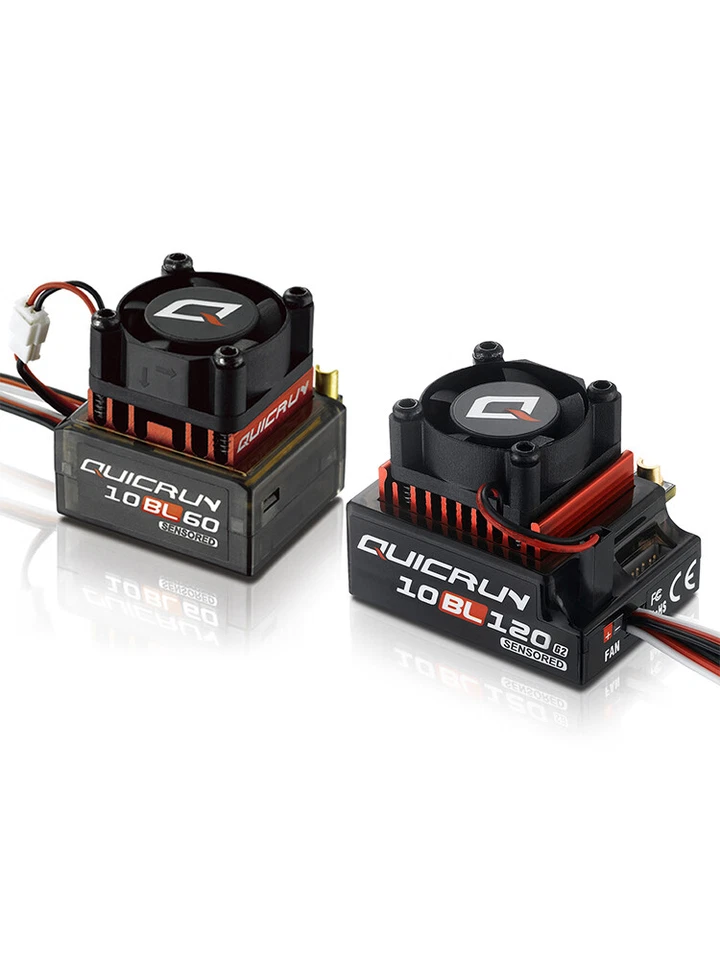 Hobbywing QUICRUN 10BL 120A G2 /10BL60 60A Sensored Brushless ESC for 1/10 Car - Image 4 of 4