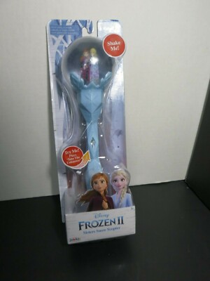 Frozen 2 Sisters Musical Snow Wand Costume Prop Scepter, Plays