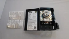 Tork 1109A-0 Indoor/Outdoor Metal Case Multi-Voltage Time Switch - Shelf D