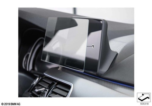 BMW Genuine Protective Glass For Touch Display 8.8" Fits F45 LCI 65502475153 - Picture 2 of 6
