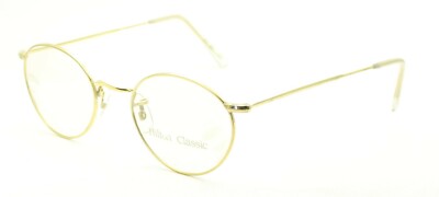 Hilton Classic 5 1038 Gold Oval 47x20mm RAHMEN RX Optical Brille Eyewear - Neu