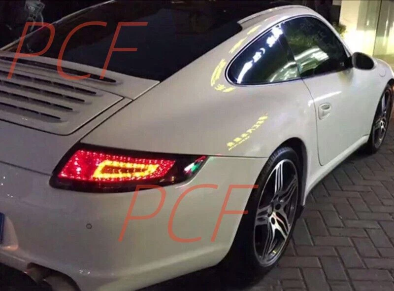 Luces traseras LED modificadas para Porsche 911 977 2005-2008 actualización de luz trasera Foto 3 de 4