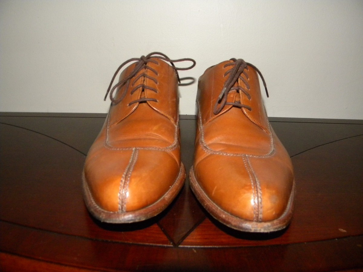 Men\'s George’s Coll Presticonfort Tan Leather Handmade  Dress Shoes Men main image 2