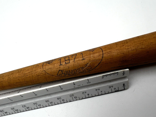 Denver Bears Louisville Slugger Mini Bat - MiLB MLB -1971 1972 evansville game - Picture 2 of 6
