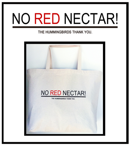 Hummingbird / No Red Nectar Tote Bags in Assorted Designs - Picture 7 of 11