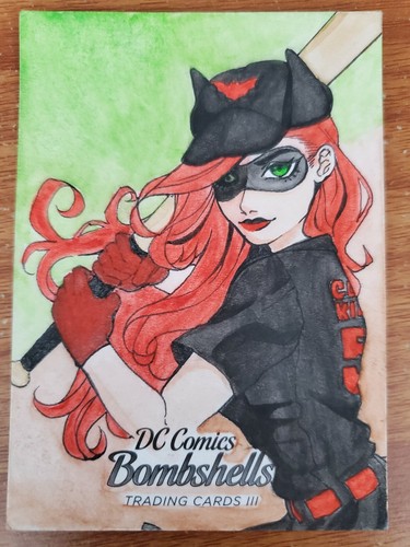 DC Comics Bombshells Series 3 III HITS 2019 (boceto/STR PWR/placa) tarjeta de elección - Imagen 15 de 32