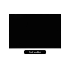 1 Ply Guitar Bass Pickguard Material Blank Sheet Scratch Plate Black 430x290mm