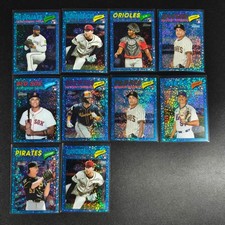🥜2026 TOPPS HERITAGE BASEBALL LIGHT BLUE SPARKLE RC PINA HOFFMAN LOT10