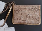 COACH SIGNATURE MINI WRISTLET CARDHOLDER W/ KEYRING — photo 4