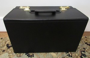 Jewelry Carrying, Display Case, 15-1/2 X 8-1/2 X 9-1/2, With Combination Locks