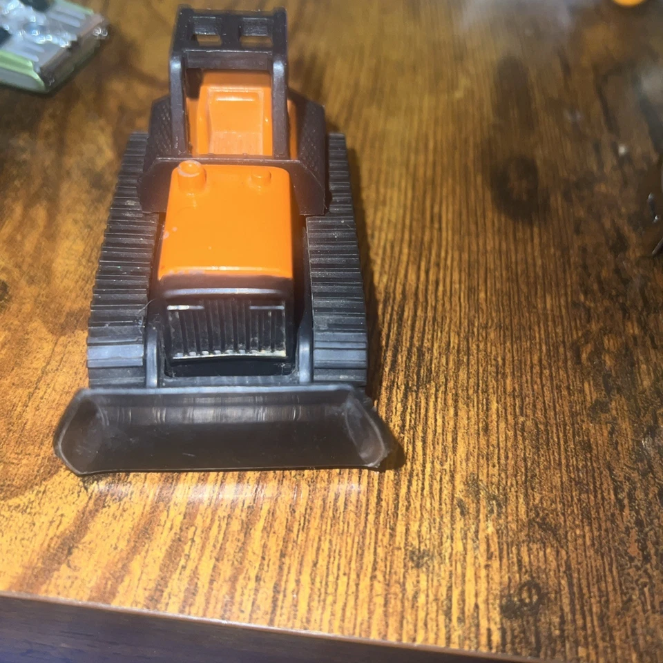Vintage Hasbro McDonald's Tonka Diecast Bulldozer, 2003, Orange - Image 2 of 4