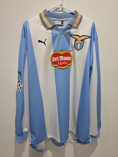 MAGLIA LAZIO LAZIO JERSEY CHAMPION LEAGUE 99/2000 MANCINI PUMA XL