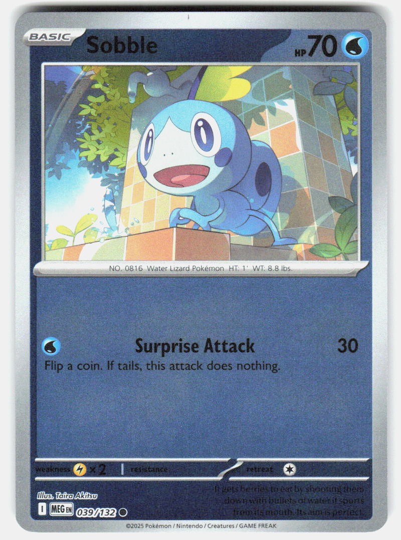 ME01: Mega Evolution Sobble 039/132 NM