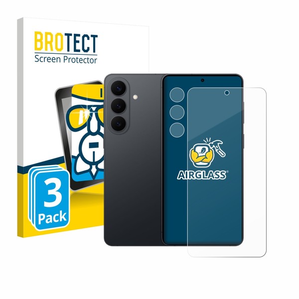 3X Panzerfolie Schutzglas Samsung Galaxy S26 Plus (Display+Kamera) Displayschutz-image