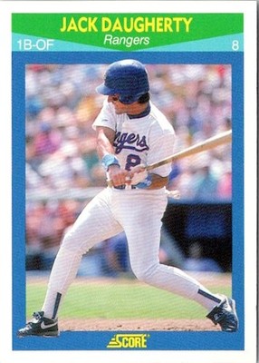1990 Score 100 Rising Stars #61 Jack Daugherty