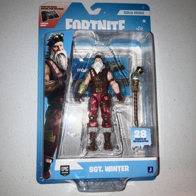 Fortnite Sgt. Winter Solo Mode with Virtual Code, NIP,  A-7