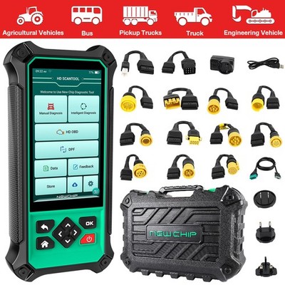 HDT301 OBD2 Scanner Heavy Duty VolleSysteme LKW Diagnosegerät Truck Code Reader 