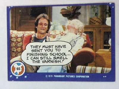 Vintage 1978 Paramount Pictures Non-Sport TV Comedy Trading Card #65 EX