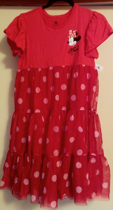 Minnie Mouse Red Dress Kid Large