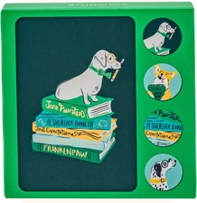 Assorted Note Card Set with Stickers and Envelopes, 8 Blank Greeting Card Set, 4