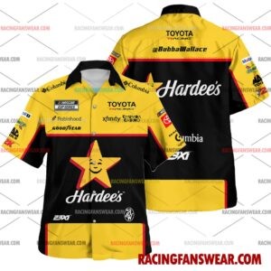Bubba Wallace Nascar Racing 2026 Apparel Clothes Hawaiian Polo Shirts